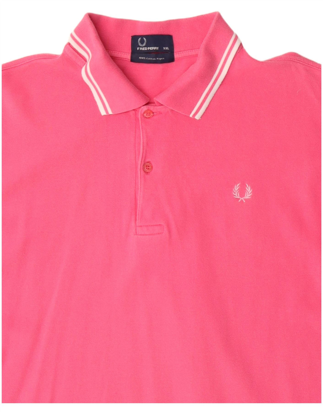 Polo Fred Perry Hombre 2XL Algodón Rosa