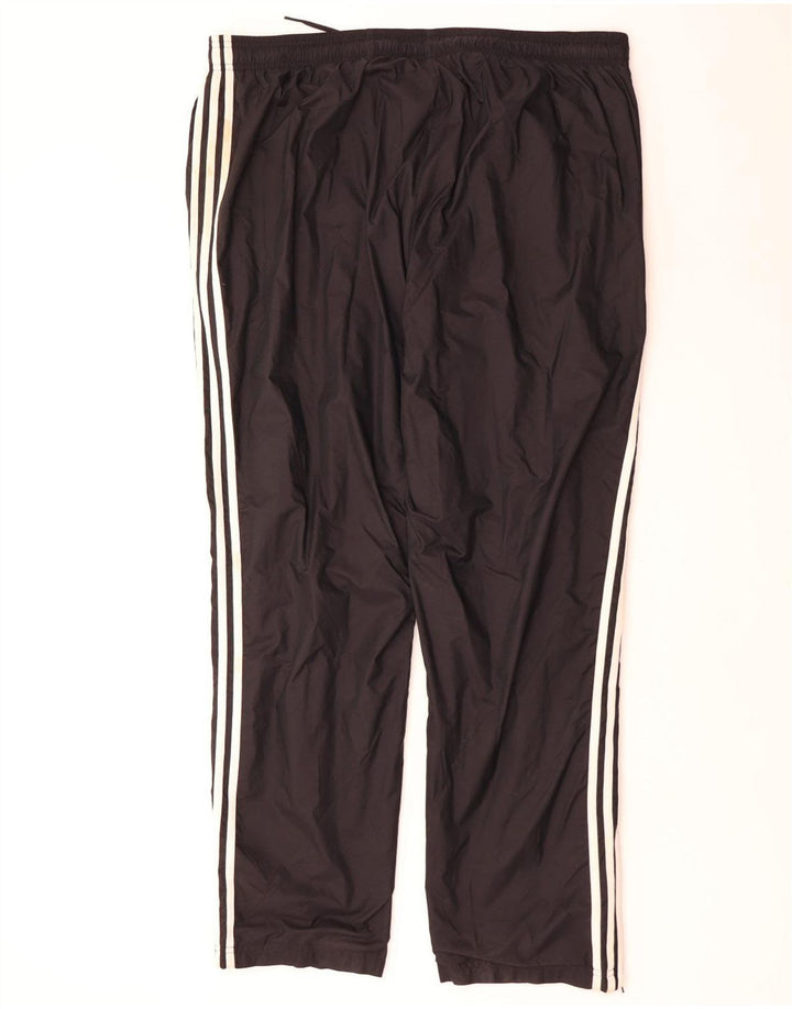 Adidas Pantalones de chándal para hombre 2XL Negro Poliéster