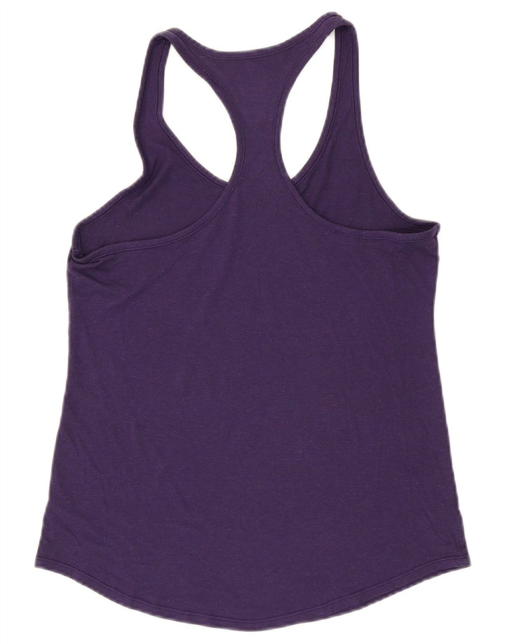 Nike Dri Fit Graphic - Camiseta sin mangas para mujer, talla M, color morado