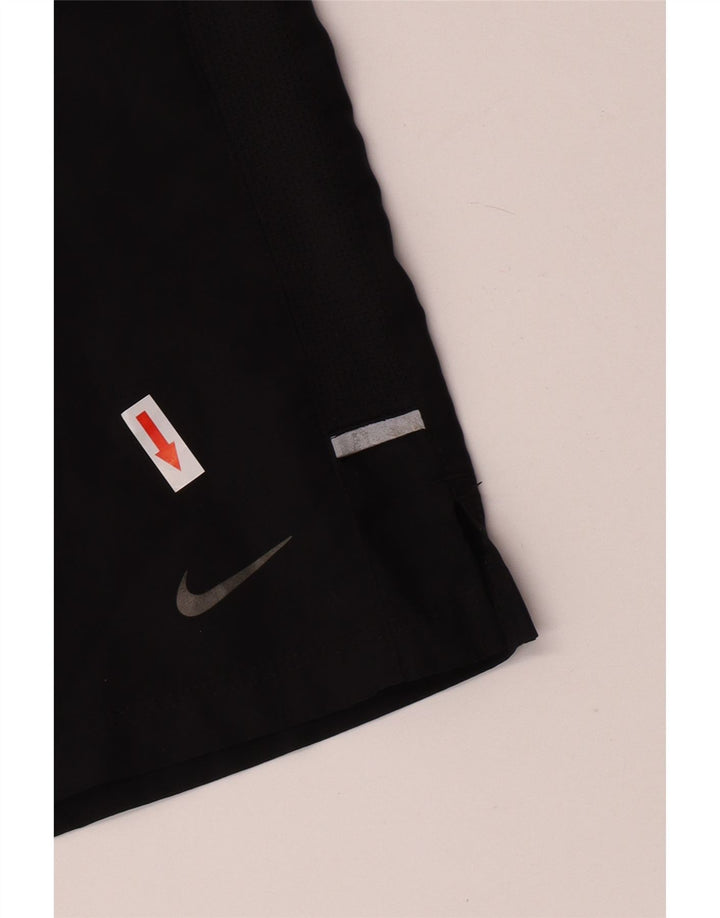 Nike Dri Fit - Pantalones cortos deportivos para hombre (poliéster), color negro
