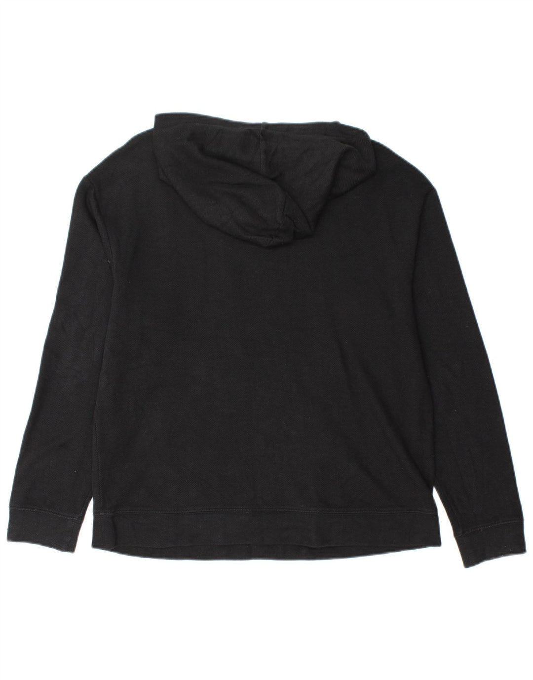 MASSIMO DUTTI Jersey con capucha para mujer UK 44 Medium Black Chevron