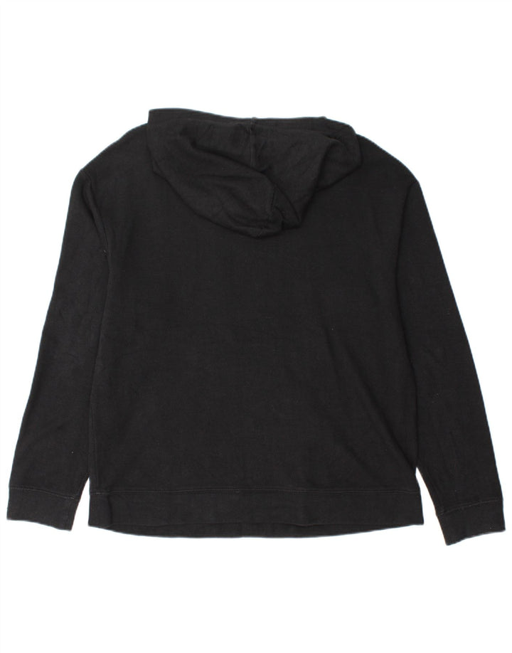 MASSIMO DUTTI Jersey con capucha para mujer UK 44 Medium Black Chevron
