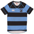 CANTERBURY Camiseta Hombre Top XS Poliéster Rayas Azules