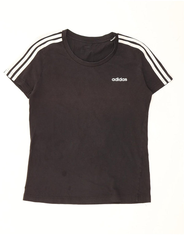Adidas Camiseta Mujer Top UK 12/14 Medium Negro