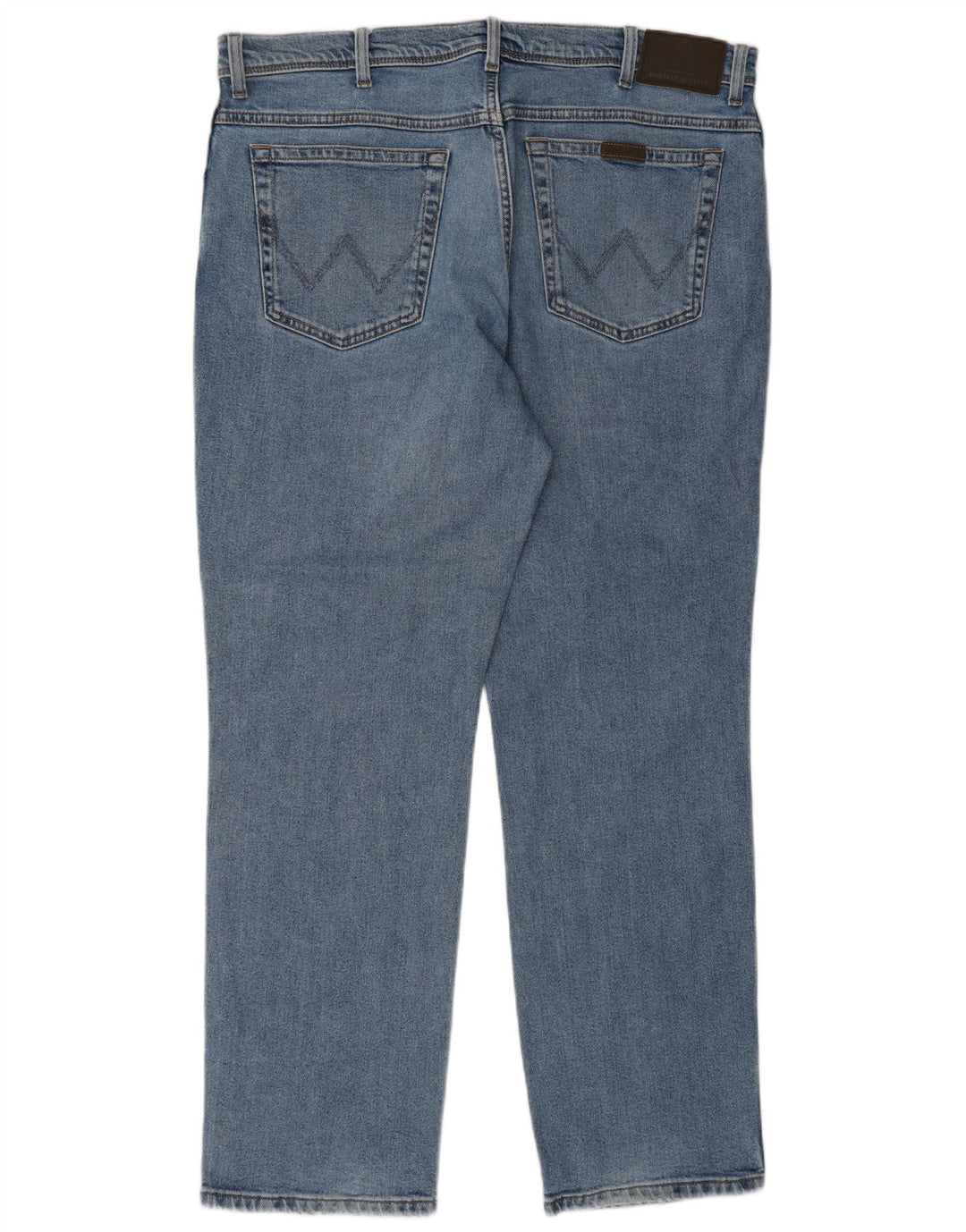 WRANGLER Vaqueros rectos de corte regular para hombre W38 L32 Algodón azul