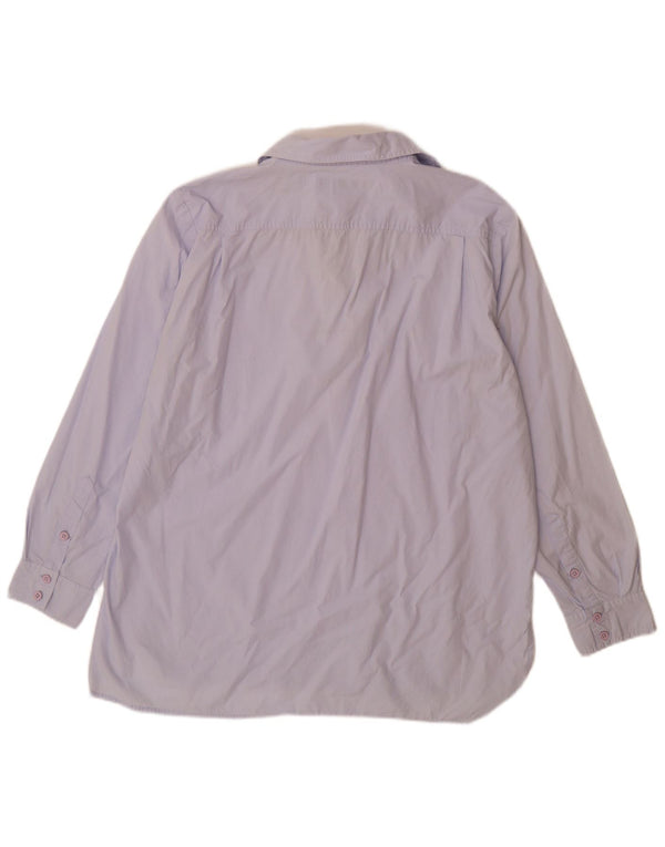 French Connection Camisa tipo pulóver para mujer UK 44 Grande Azul