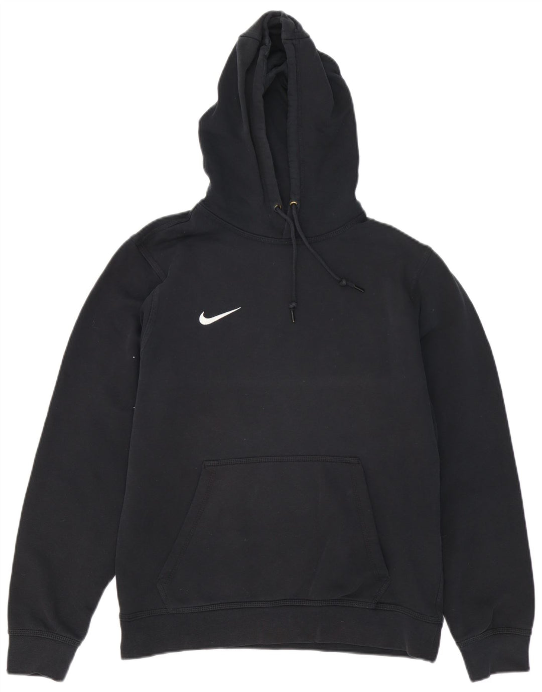 Nike - Sudadera con capucha para hombre (algodón negro mediano)