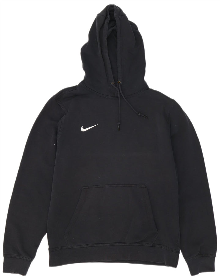Nike - Sudadera con capucha para hombre (algodón negro mediano)