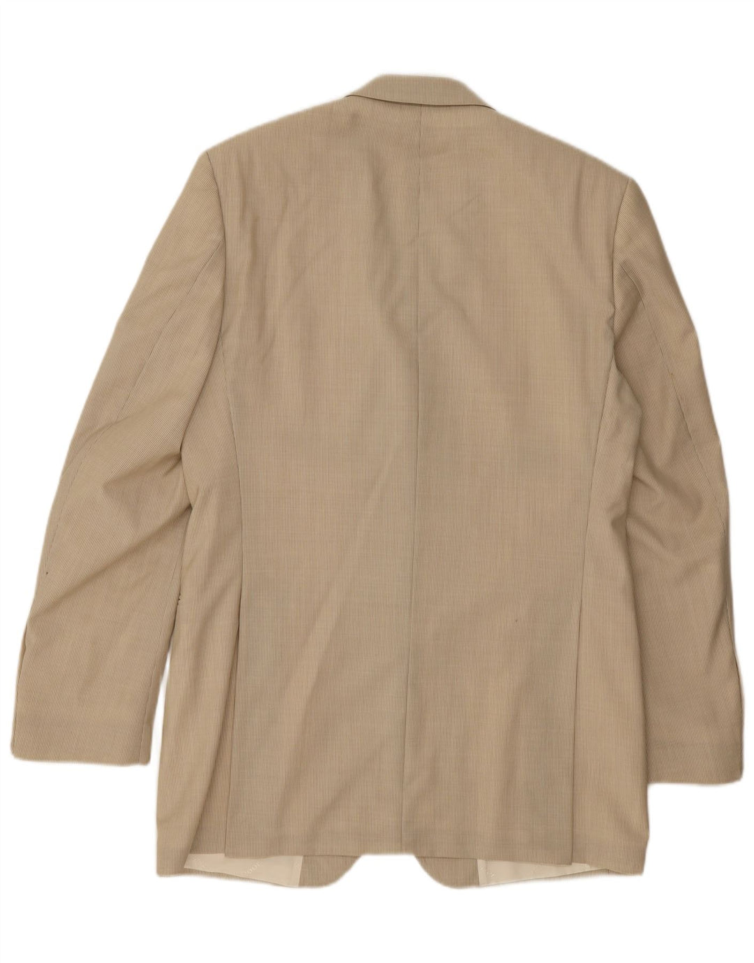 Joop Chaqueta tipo blazer de 2 botones para hombre IT 48 Lana virgen a rayas beige mediana