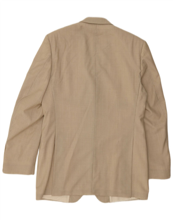 Joop Chaqueta tipo blazer de 2 botones para hombre IT 48 Lana virgen a rayas beige mediana