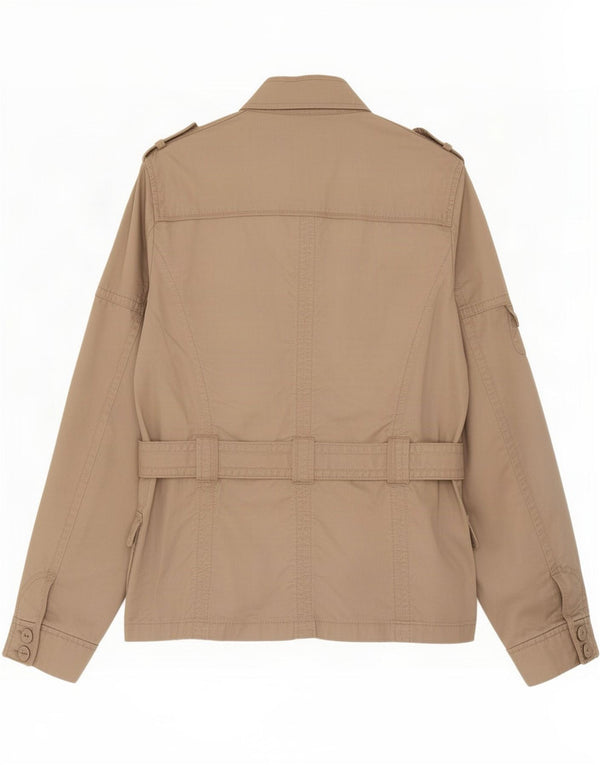 Chaqueta militar Esprit para mujer UK 42 Algodón beige medio