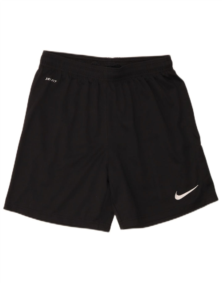 Nike Dri Fit - Pantalones cortos deportivos para hombre (poliéster), color negro