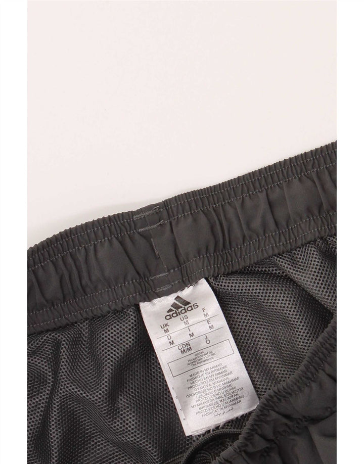 Pantalón Corto Deportivo Adidas Hombre Gris Medio Poliéster