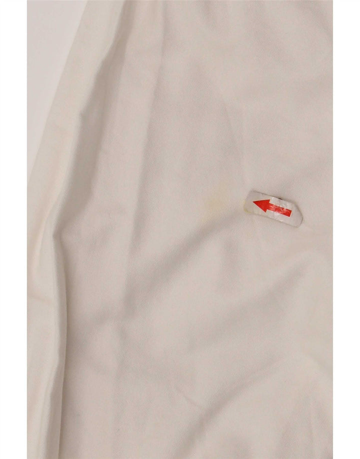 Chaps Camisa para hombre talla 15 1/2 mediana algodón blanco