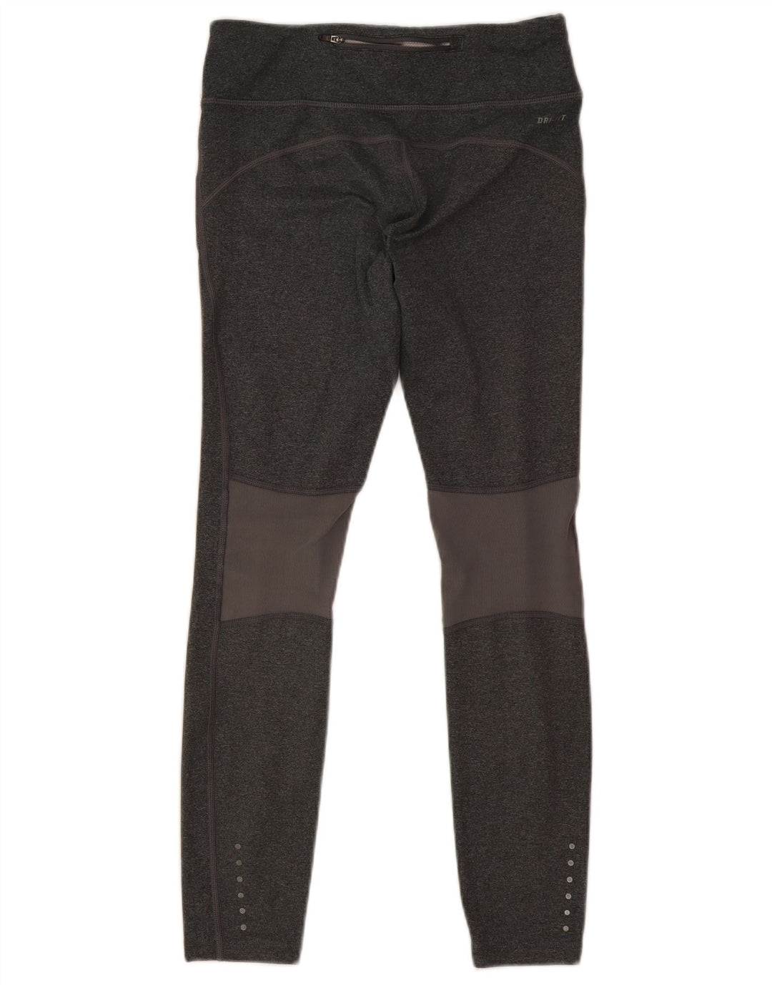 Nike Leggings cortos Dri Fit para mujer UK 8 Small Gris Poliéster