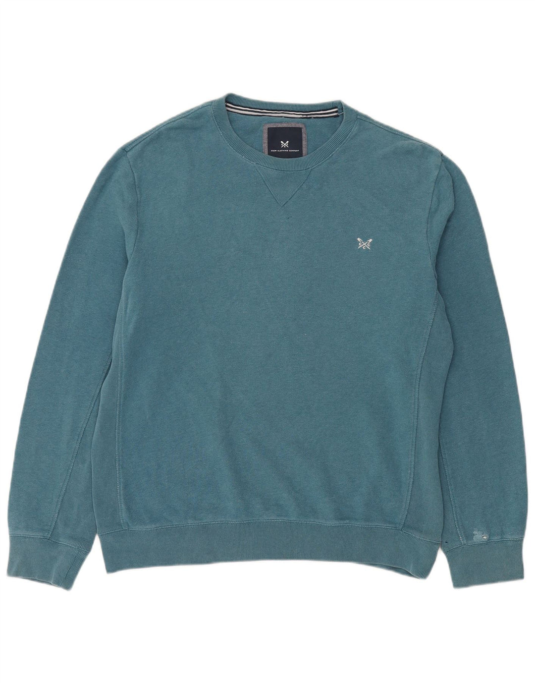 Crew Clothing Sudadera para hombre Jumper XL Azul Algodón
