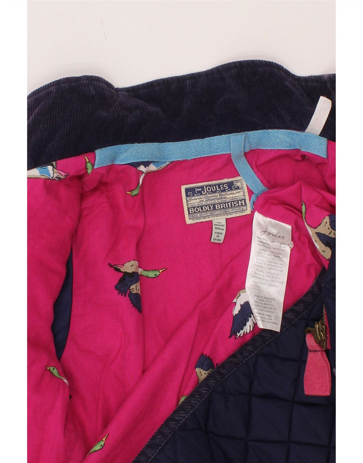 Joules Chaqueta Acolchada Niña 3-4 Años Azul Marino Poliéster