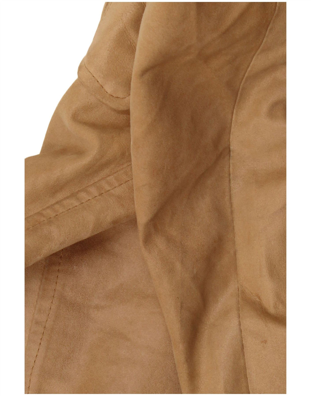 Chaqueta De Cuero Mujer Conbipel IT 44 Cuero Beige Medio