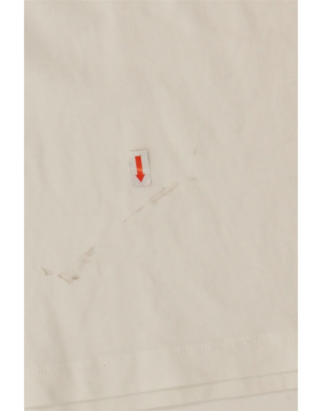 PUMA Mens Graphic T-Shirt Top Medium White Striped Cotton Vintage Puma and Second-Hand Puma from Messina Hembry 
