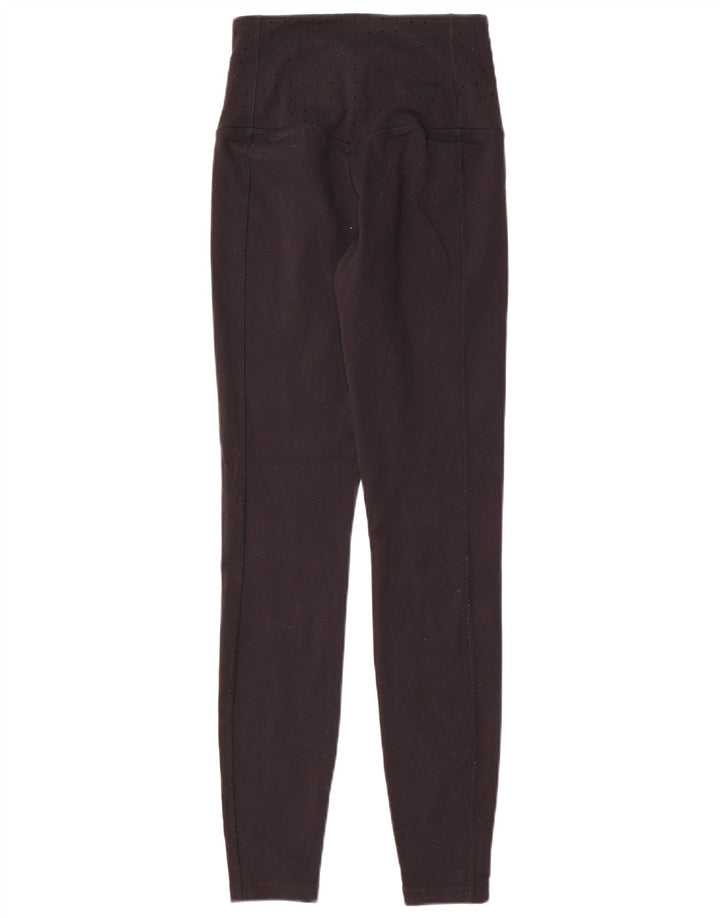 Nike Leggings Dri Fit para mujer UK 8 Small Black Nylon