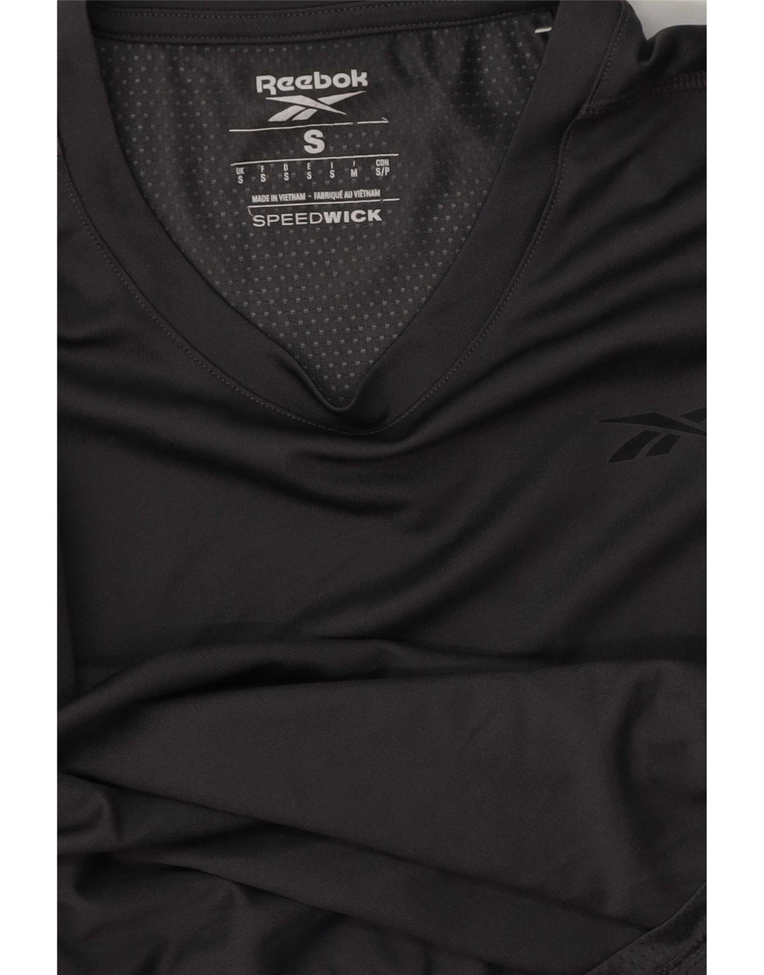 Camiseta Reebok Hombre Top Small Gris