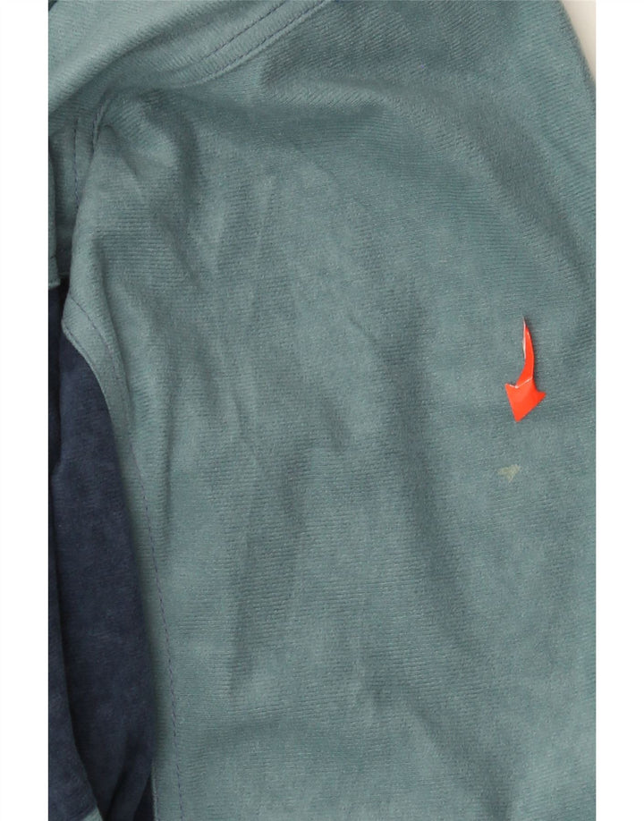 Mc Kees Hombre Chándal Top Chaqueta Poliéster Color Block Azul Medio