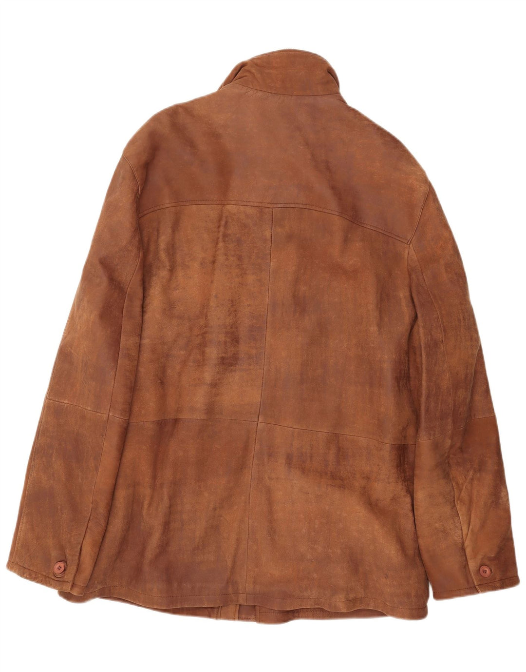 Ashwood Chaqueta de cuero para hombre UK 46 3XL Cuero marrón