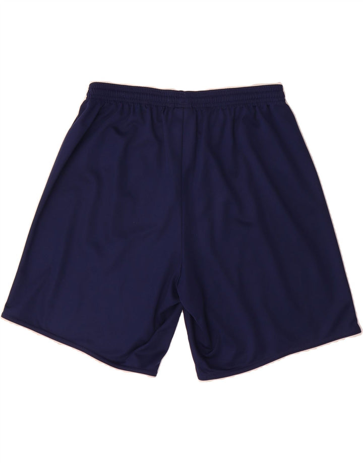 ADIDAS Mens Sport Shorts Large  Navy Blue Polyester Vintage Adidas and Second-Hand Adidas from Messina Hembry 