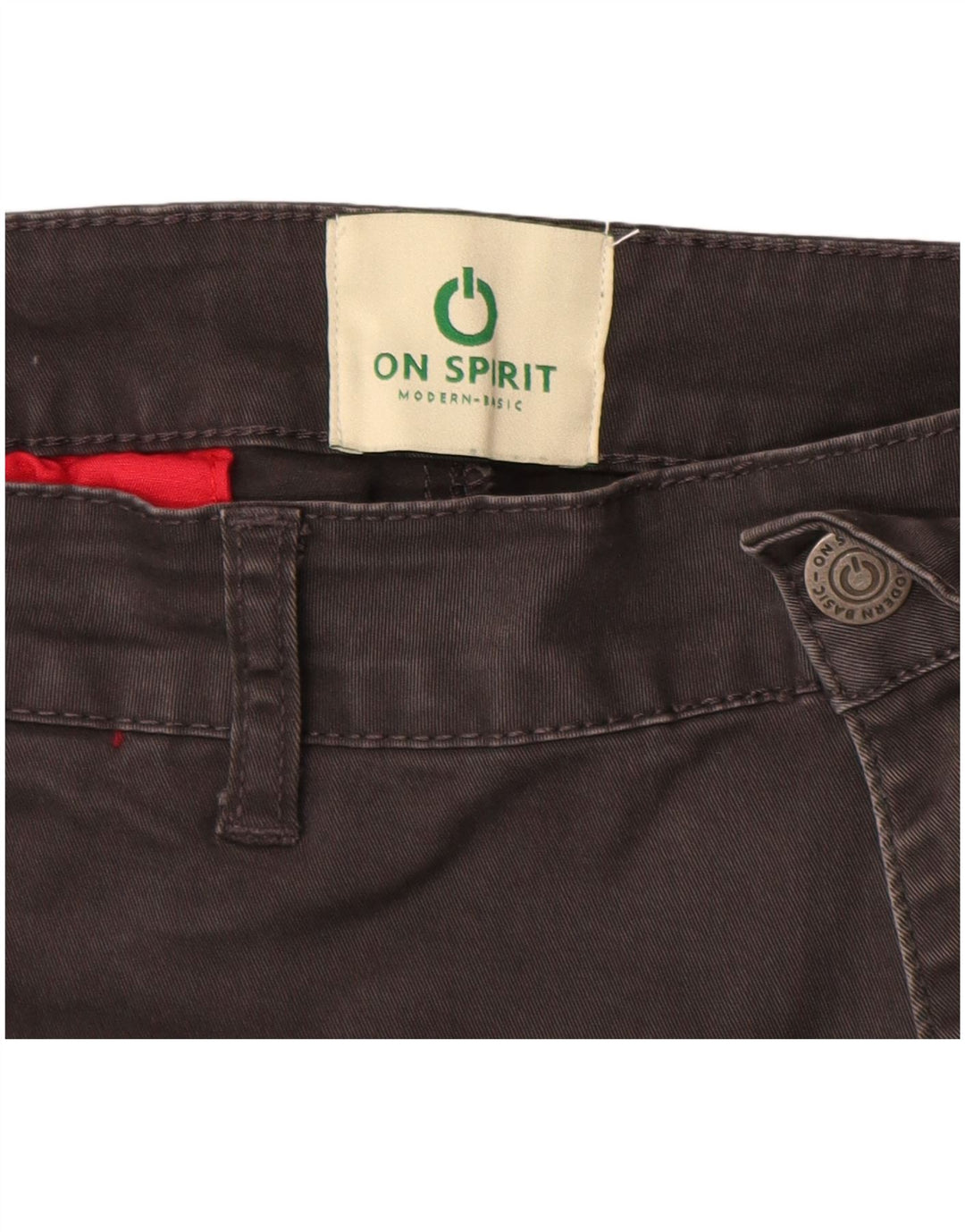 ON SPIRIT Pantalones cargo ajustados para hombre W34 L31 Gris