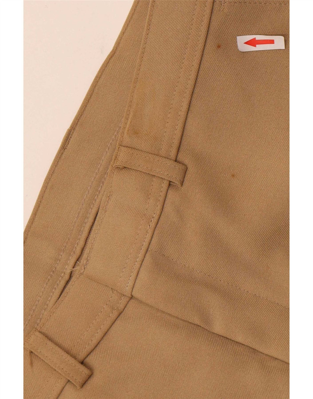 Pantalón de traje recto Levi's para hombre W36 L32 Poliéster beige