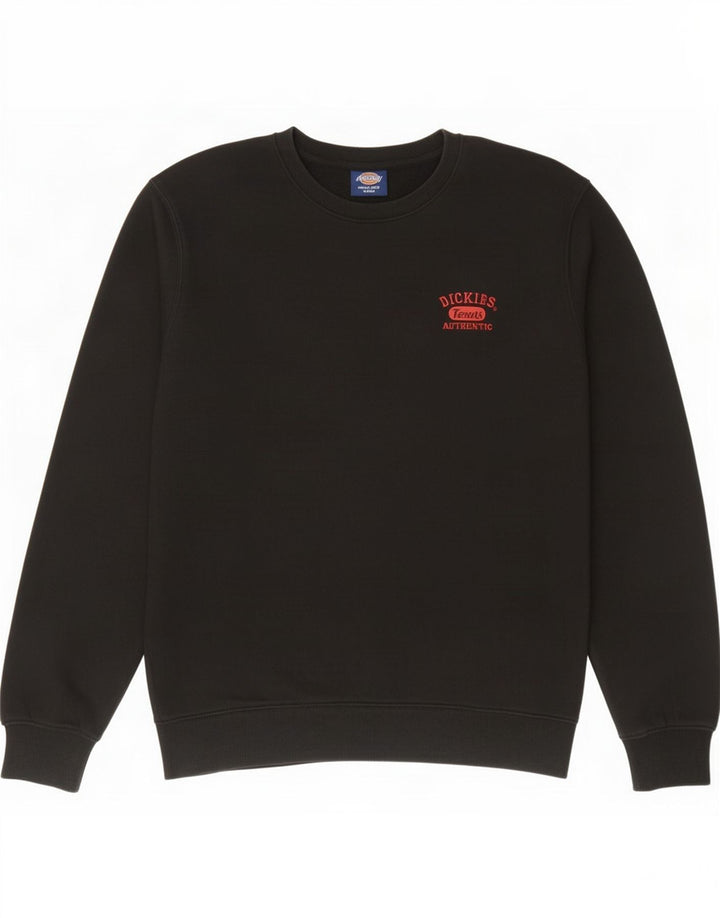Dickies Hombre Sudadera Jumper Grande Negro