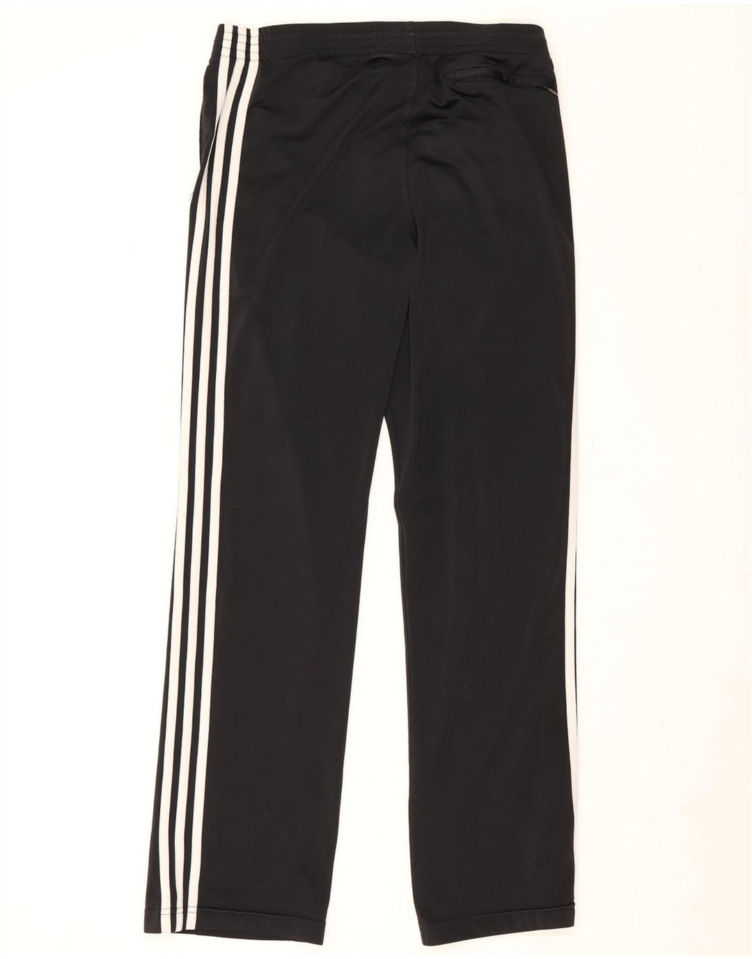 Adidas Pantalones de chándal para mujer UK 12 Medium Negro Poliéster