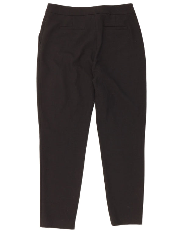 Hobbs Pantalones Chinos Slim para Mujer UK 10 Small W28 L28 Lana Negra