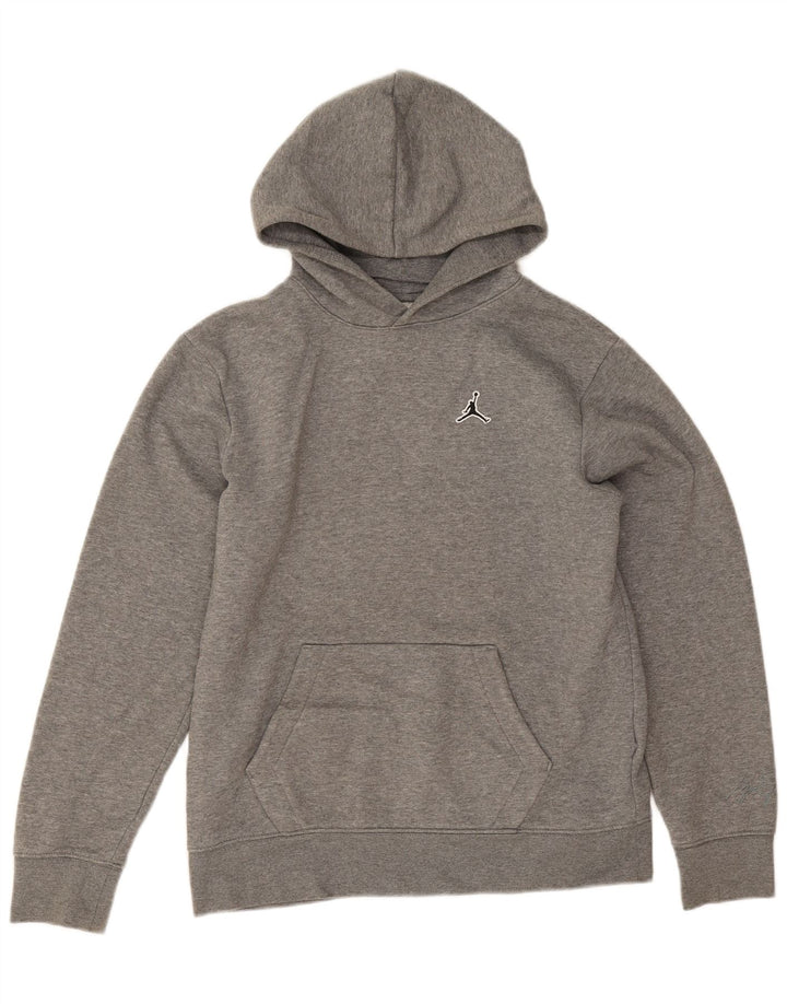 Jersey con capucha Jordan para niños 13-14 años Gris