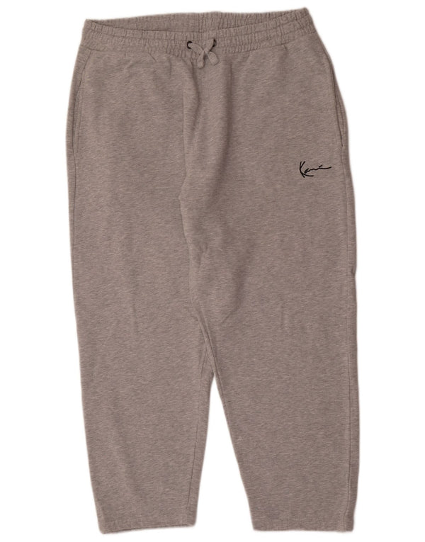 Karl Kani Pantalón De Chándal Hombre XL Algodón Moteado Gris