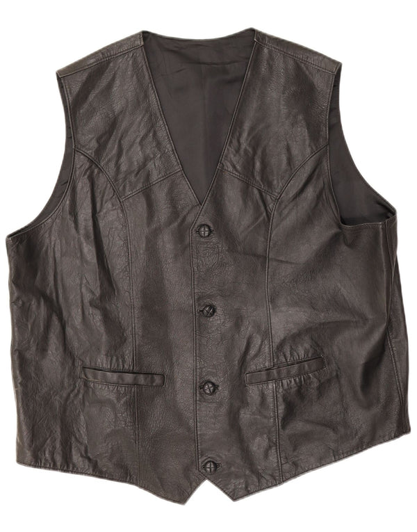 Chaleco Vintage Hombre XL Negro