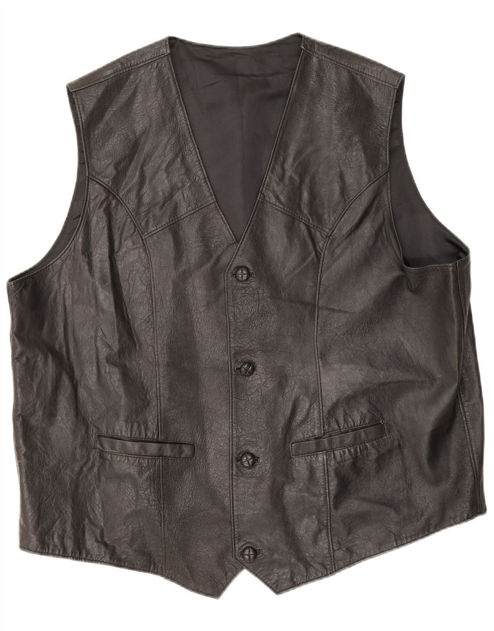 Chaleco Vintage Hombre XL Negro