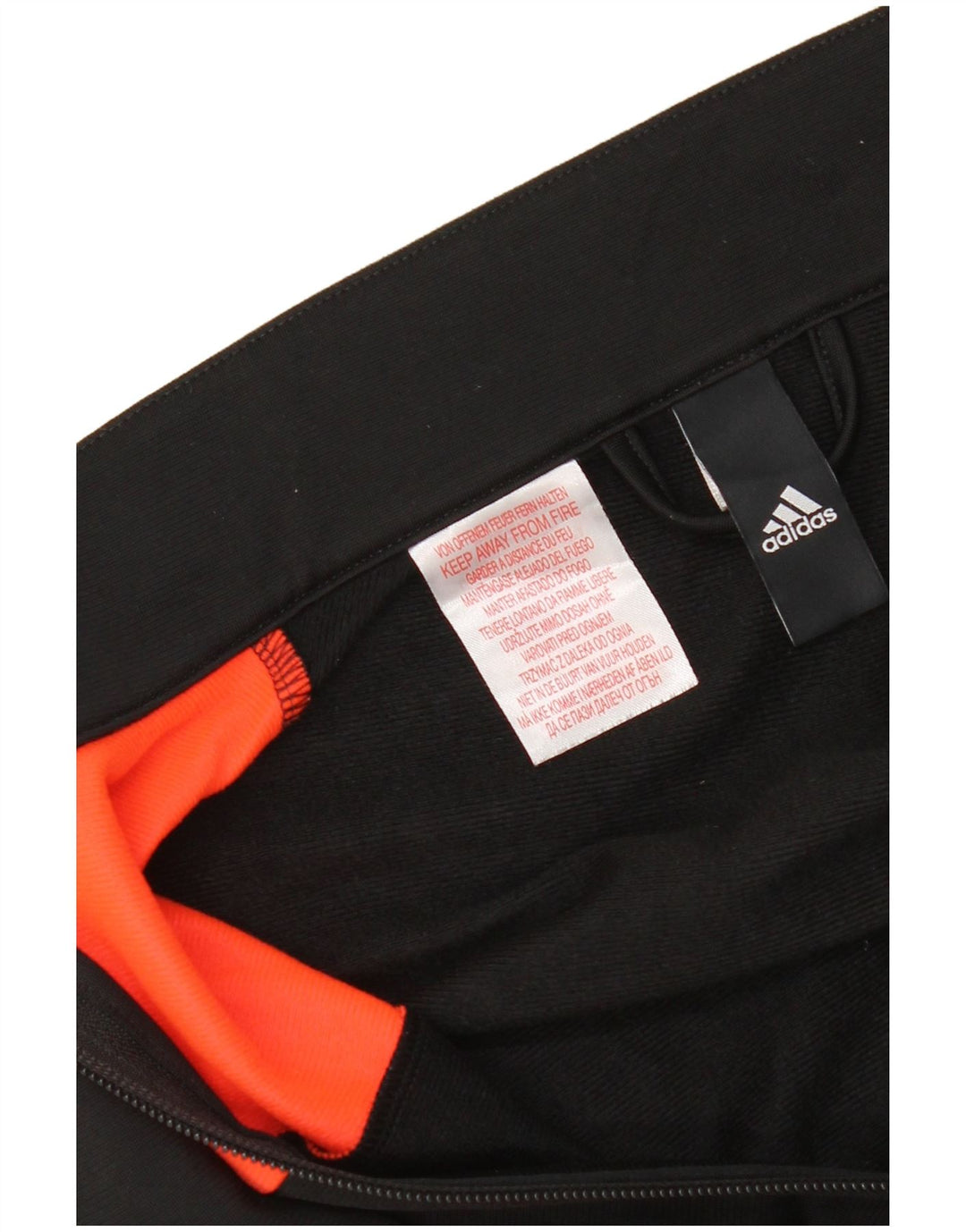 Adidas - Chaqueta de chándal para niño, 9-10 años, color negro