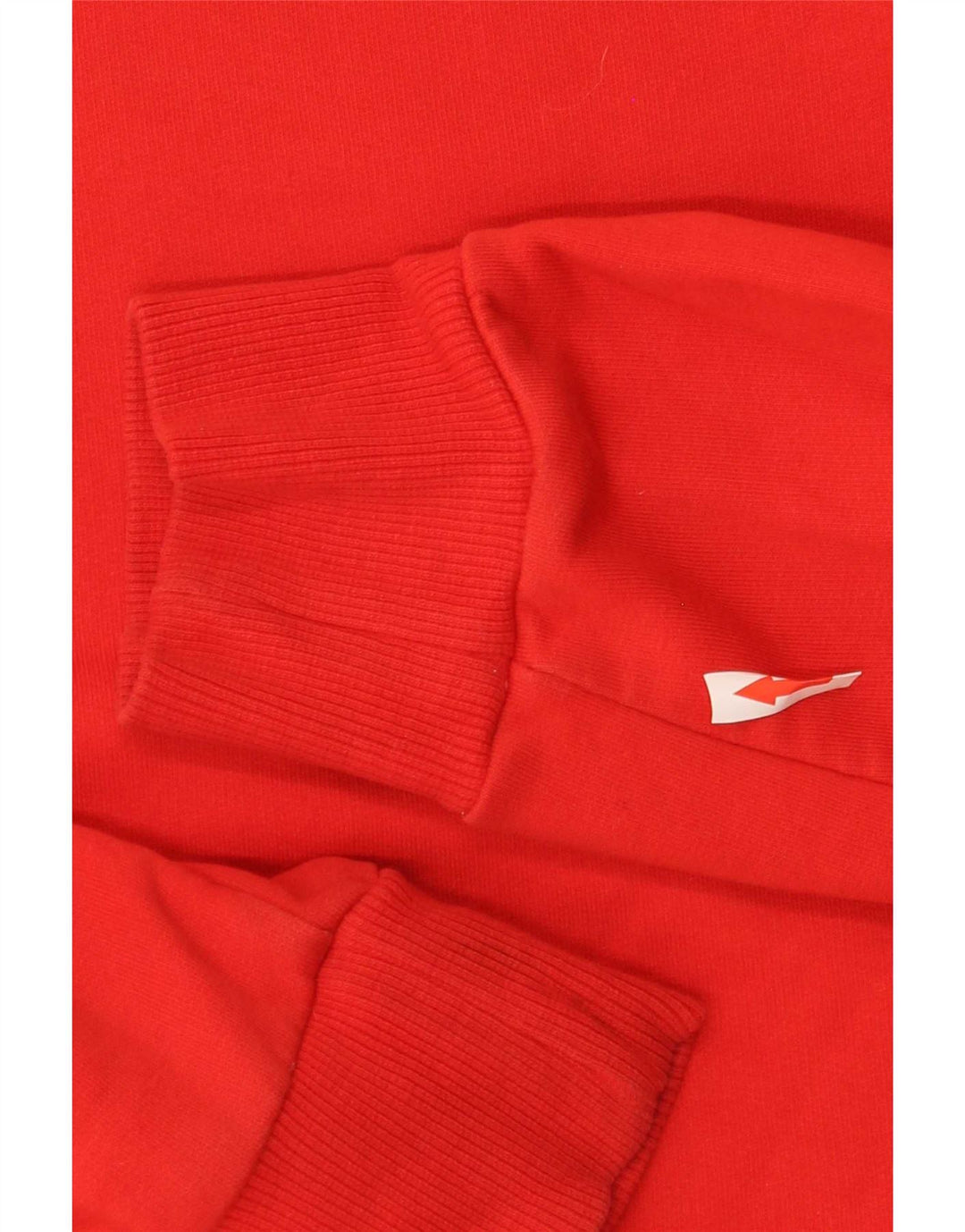 Puma Hombre Sudadera Gráfica Jumper Algodón Rojo Mediano