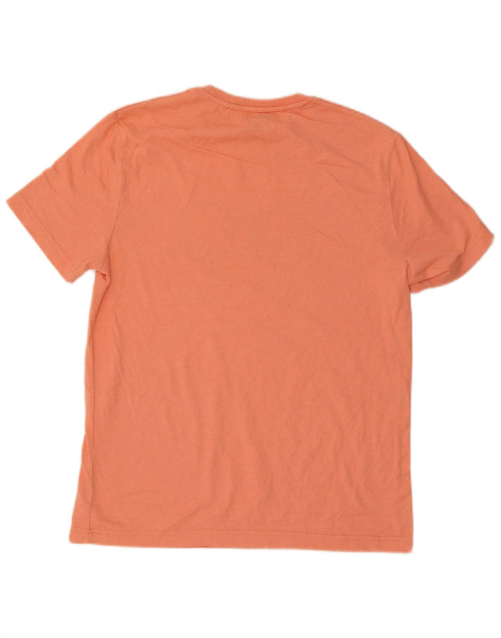 Penguin - Camiseta gráfica para hombre, talla grande, algodón naranja