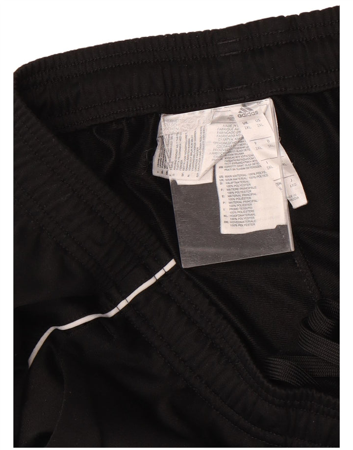 Adidas Pantalones de chándal para hombre Joggers 2XL Negro Poliéster