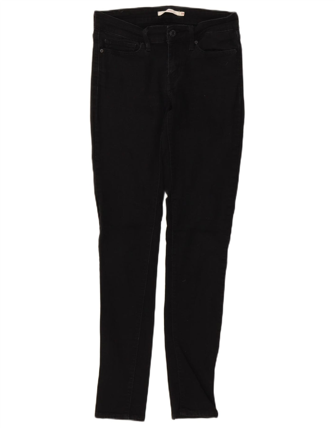 LEVI'S Vaqueros pitillo 711 para mujer W28 L31 Algodón negro