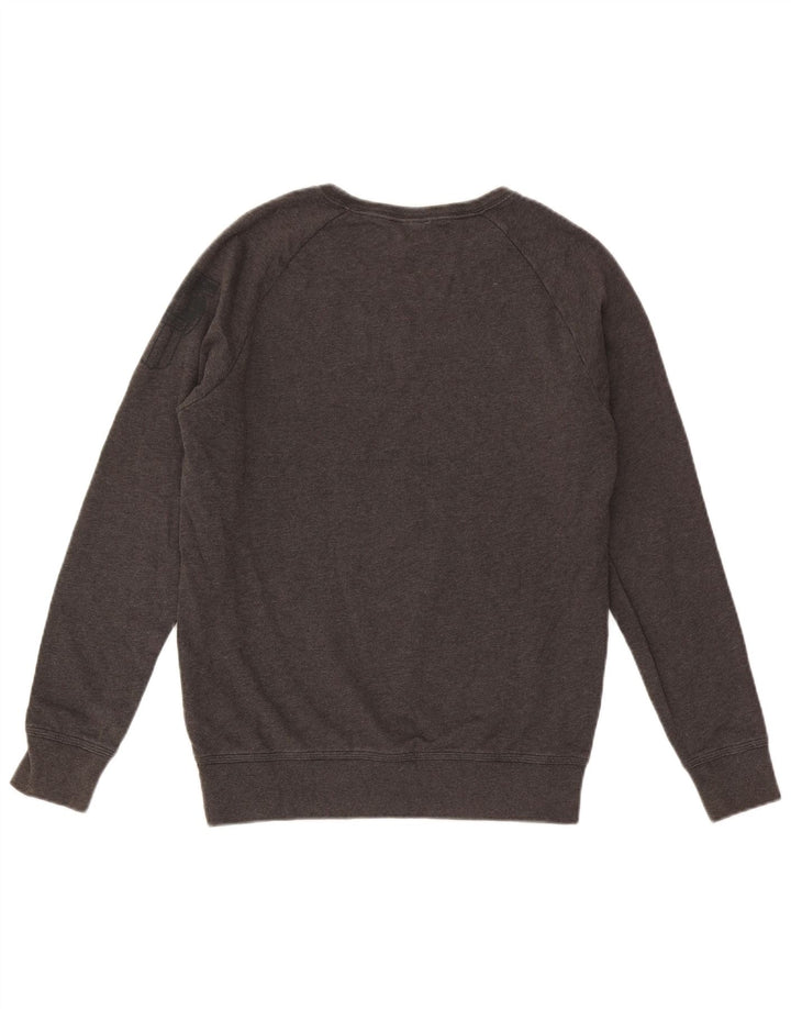 Nike Hombre Sudadera Gráfica Jersey De Algodón Gris Medio