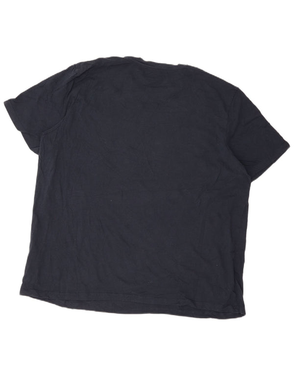 Jack & Jones Camiseta gráfica para hombre Top 2XL Azul marino Algodón