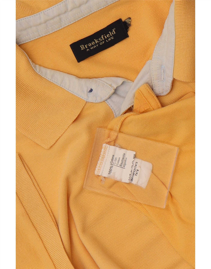 Brooksfield Polo Hombre XL Amarillo