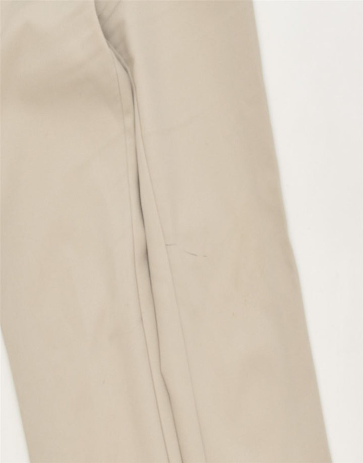 BENETTON Womens Straight Casual Trousers IT 40 Small W26 L31 Beige | Vintage | Thrift | Second-Hand | Used Clothing | Messina Hembry 