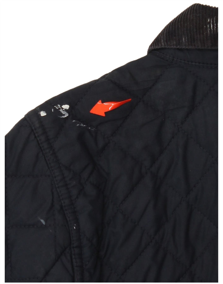 RALPH LAUREN Chaqueta Acolchada Niña 8-9 Años Mediana Azul Marino Poliéster