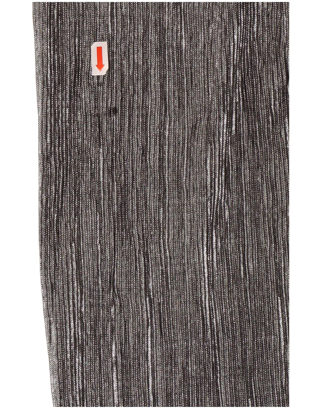 ZARA Mujer Pantalón Capri Pierna Ancha XS W24 L20 Poliéster Plateado