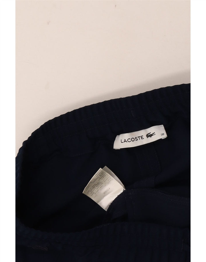Minifalda Lacoste para mujer EU 38 Mediana Azul Marino Poliéster