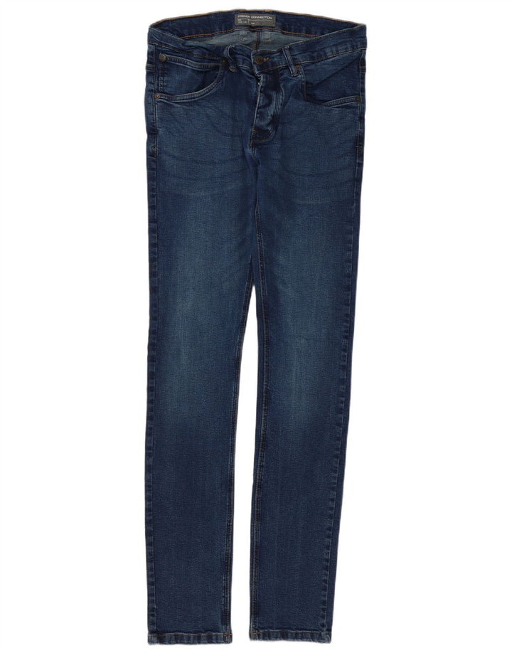 French Connection Vaqueros ajustados para hombre W32 L34 Algodón azul